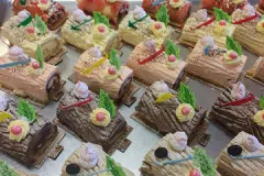 Bûchettes de Noël (Yule log)