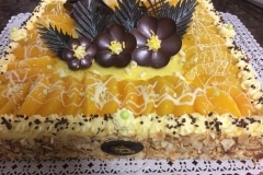 Peach cake