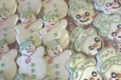 Snowman cookie