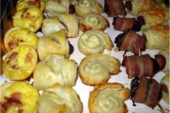 Savory petits-fours