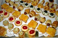 Savory petits-fours
