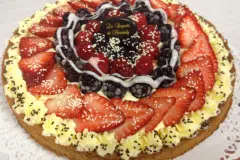 Mixed berry tart